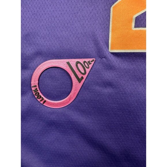 Nike Phoenix‎ Suns Deandre Ayton #22 Jersey Purple Men’s Size 56 NBA Auth Flaw - Picture 4 of 4